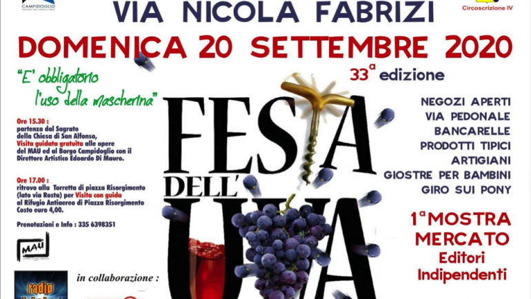33a edizione della Festa dell’Uva