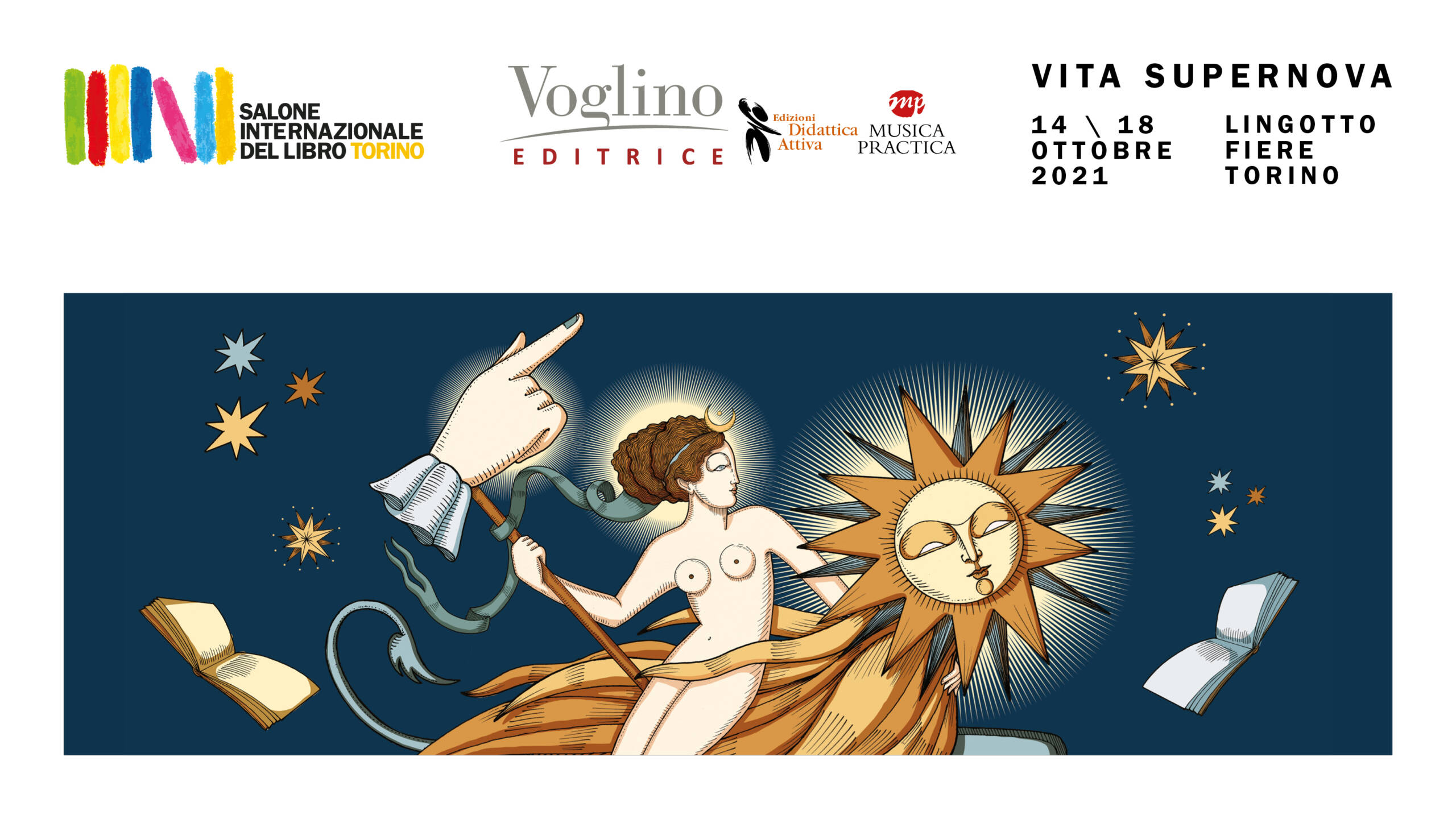 Voglino Editrice al Salone del Libro 2021 | Vita Supernova